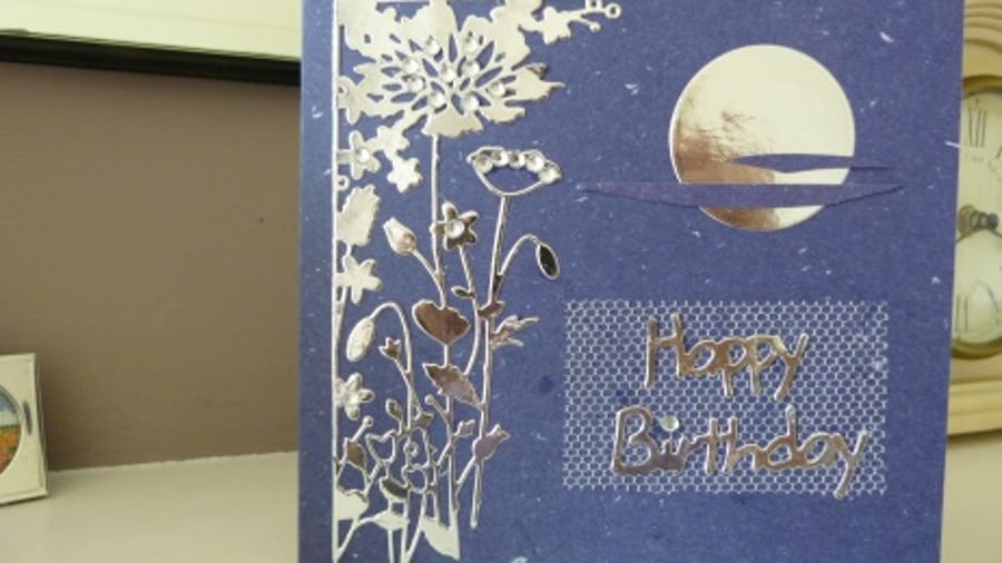 Night Garden Birthday Card