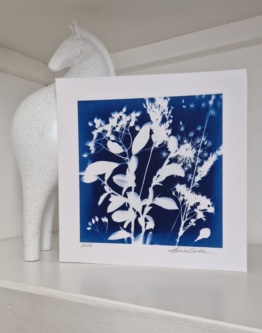 Cyanotype Botanical Print No. 18