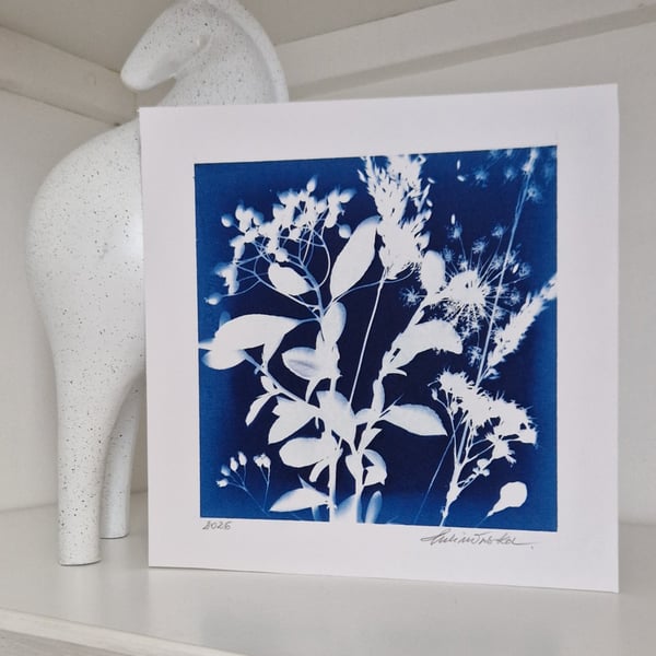 Cyanotype Botanical Print No. 18