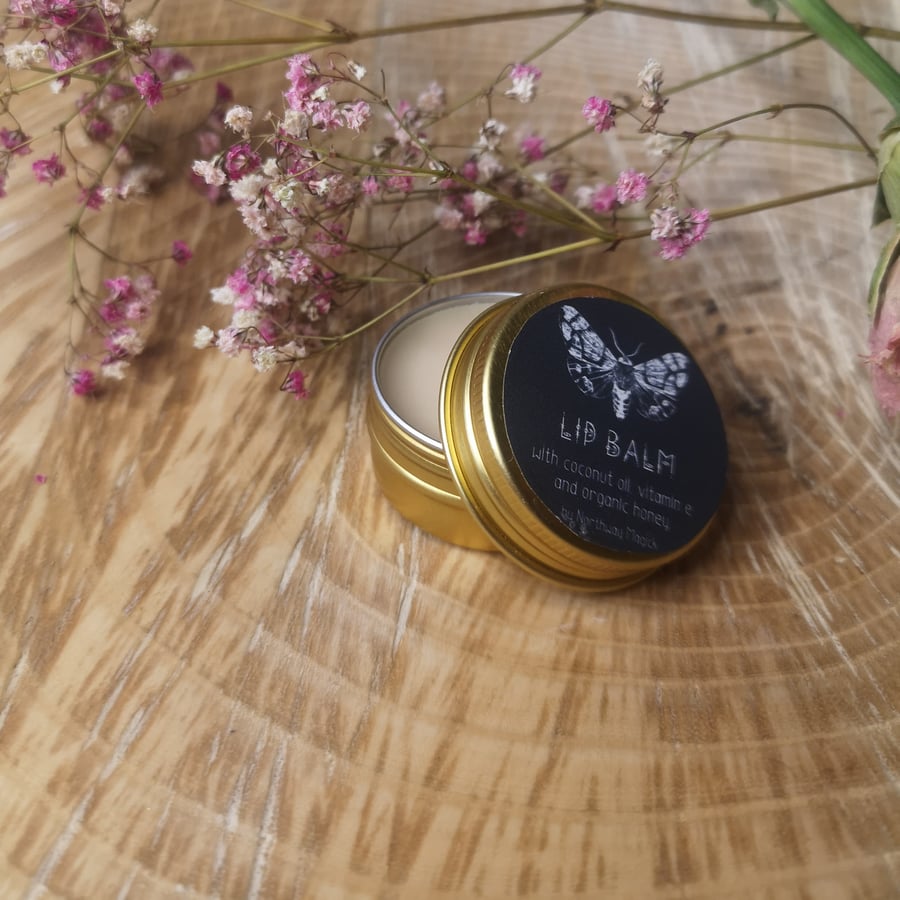 Organic Honey & Vitamin E Lip Balm