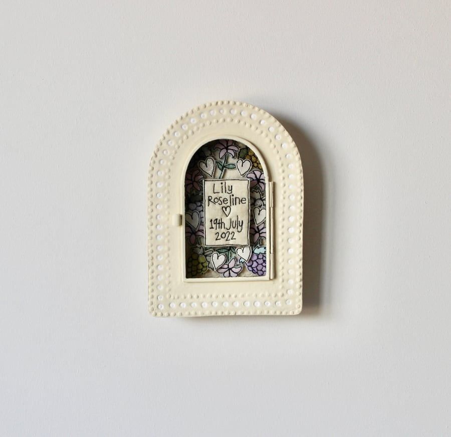 Special Order for A.M. - 'Lily Roseline' Nichos