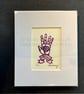 Fortuna in Purple - Fortune Telling - Psychic - Ltd. Ed Tiny Print - Image 1
