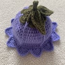 Flower Fairy Hat with Leaves - Handmade Crochet Hat - More Colours
