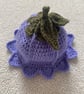 Flower Fairy Hat with Leaves - Handmade Crochet Hat - More Colours - Image 1