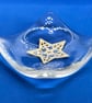Fused Glass Star Trinket Dish - Image 1