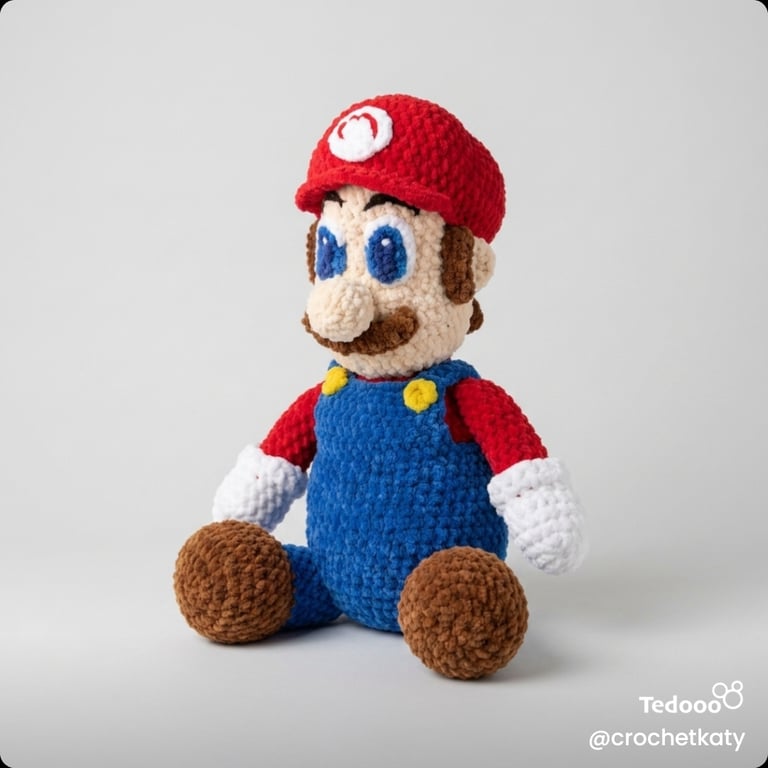 Mario super mario Nintendo plushie mario kart luigi