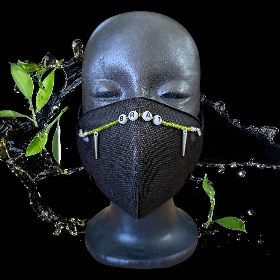 Brat beaded mask chain for Zimi