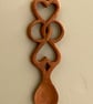 Wooden Celtic Love Spoon - Image 1