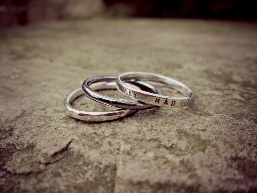 Ring Stack (Sterling Silver)