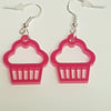 Cupcake Earrings - Acrylic