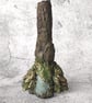 Dryad and Bear Statues, Forest Guardians, Ancient Woodland Spirits - Image 4
