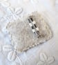 Felt Brooch with Embroidered Flower - Image 2
