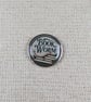 Book Worm - Book Lover Themed Badge - Large Resin Topped Pin Badge
