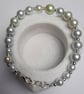 Faux Pearl Cream  Bracelet  - Image 3