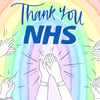 Thank you NHS printable artwork