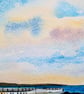 Jubilee Pool Penzance Cornwall Original Watercolour and Ink Painting - Image 7