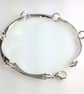 Sterling silver forged link bracelet - Image 2