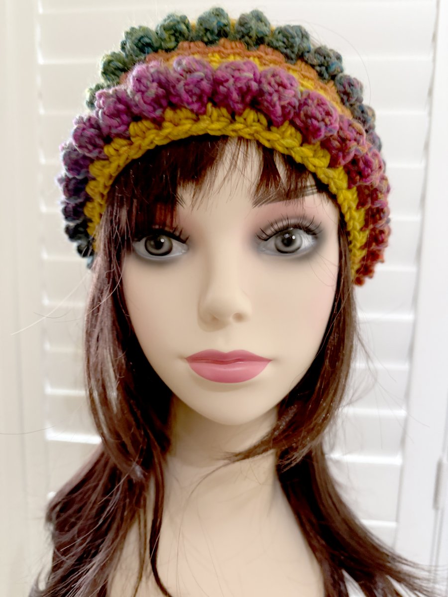 Ski Band Headband Winter Warmer Super Soft Earth Autumn Colours