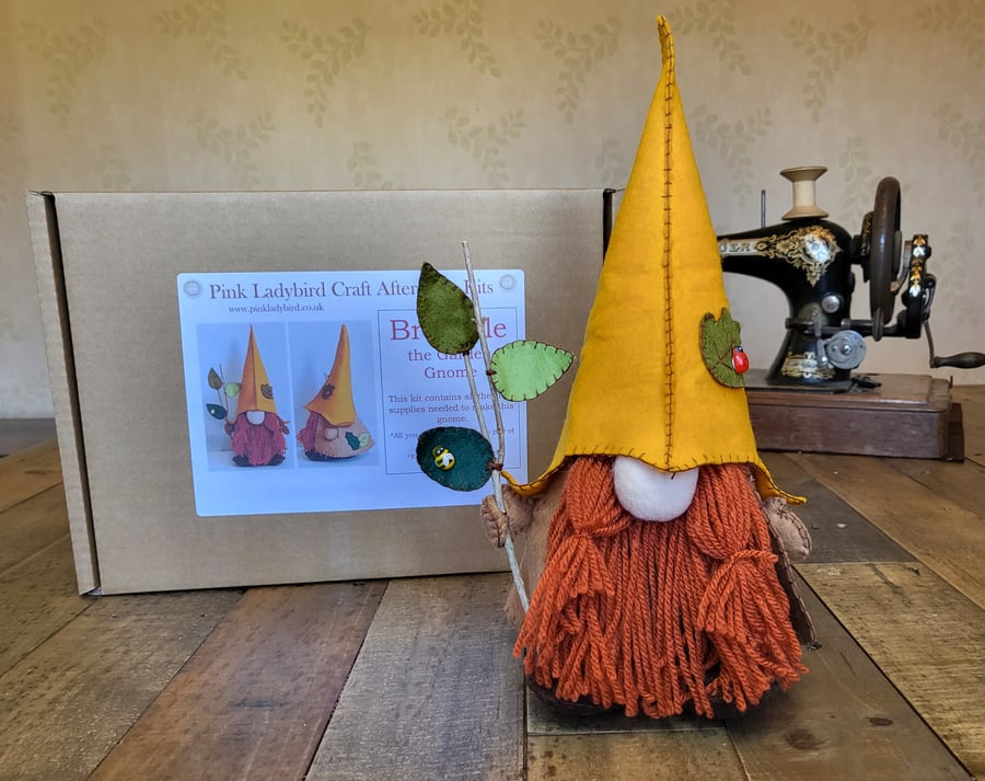Craft Kit - Bramble the Garden Gnome