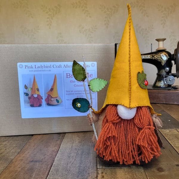 Craft Kit - Bramble the Garden Gnome
