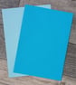 C5 A5 Ocean Blue And Baby Blue Envelopes. Cardmaking, Pack Of 6. 120gsm