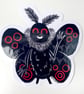 Mothman Folklore Sticker - Cute Cryptid Spooky Decoration - Image 2
