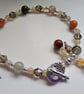 Quartz, Rutilated Quartz, Smokey Quartz Bracelet  - Image 1