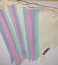 Wedding Fabric Bunting: 10 mtr. All colours available - Image 4
