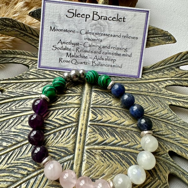 Sleep Support Gemstone Bracelet