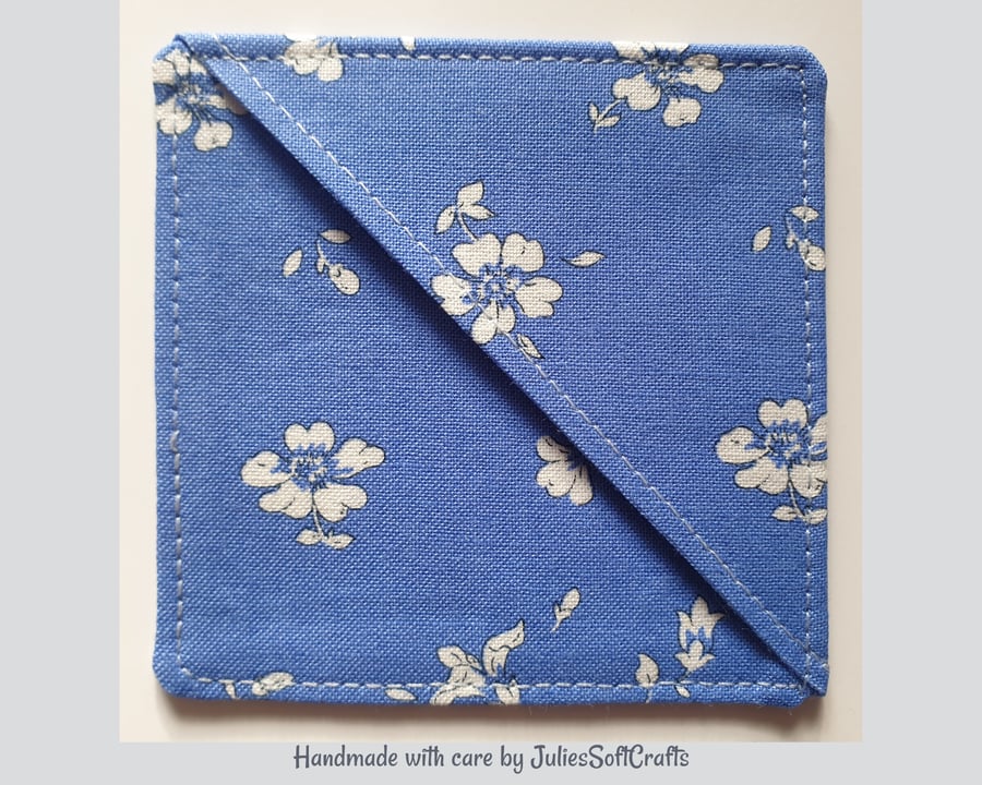 Bookmark Bookcorner handmade wlth Floral 100% Liberty of London Cotton Fabric