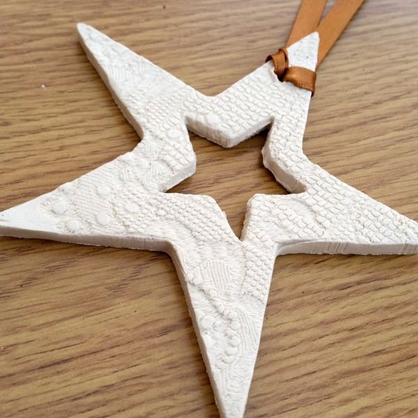 Ceramic Star Decoration