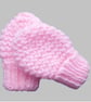 KNITTING PATTERN PDF Preemie Pink Mittens - Image 2