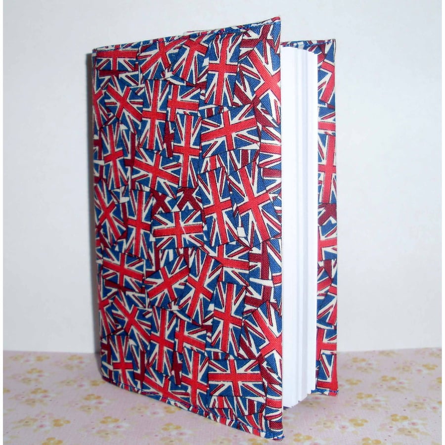 Covered notebook - Union Jack