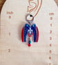 Ice Hockey Fan Earrings - Bookish Sports Merch Aesthetic Hoops - Image 2