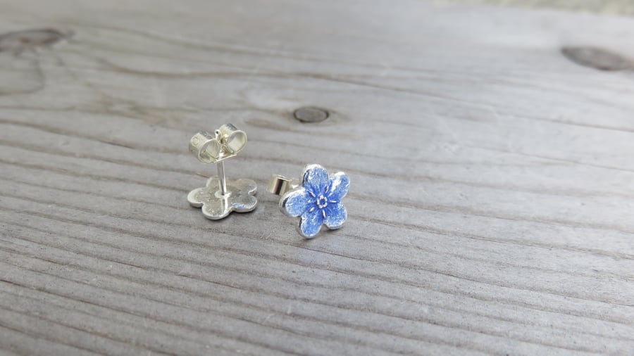 Image of Forget-Me-Not Studs Large