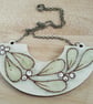Pyrography wooden mistletoe pendant - Image 5