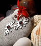  Handmade Sterling silver earings with garnet stones - Image 4