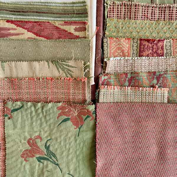 No.5 Vintage woven fabric inspiration bundle