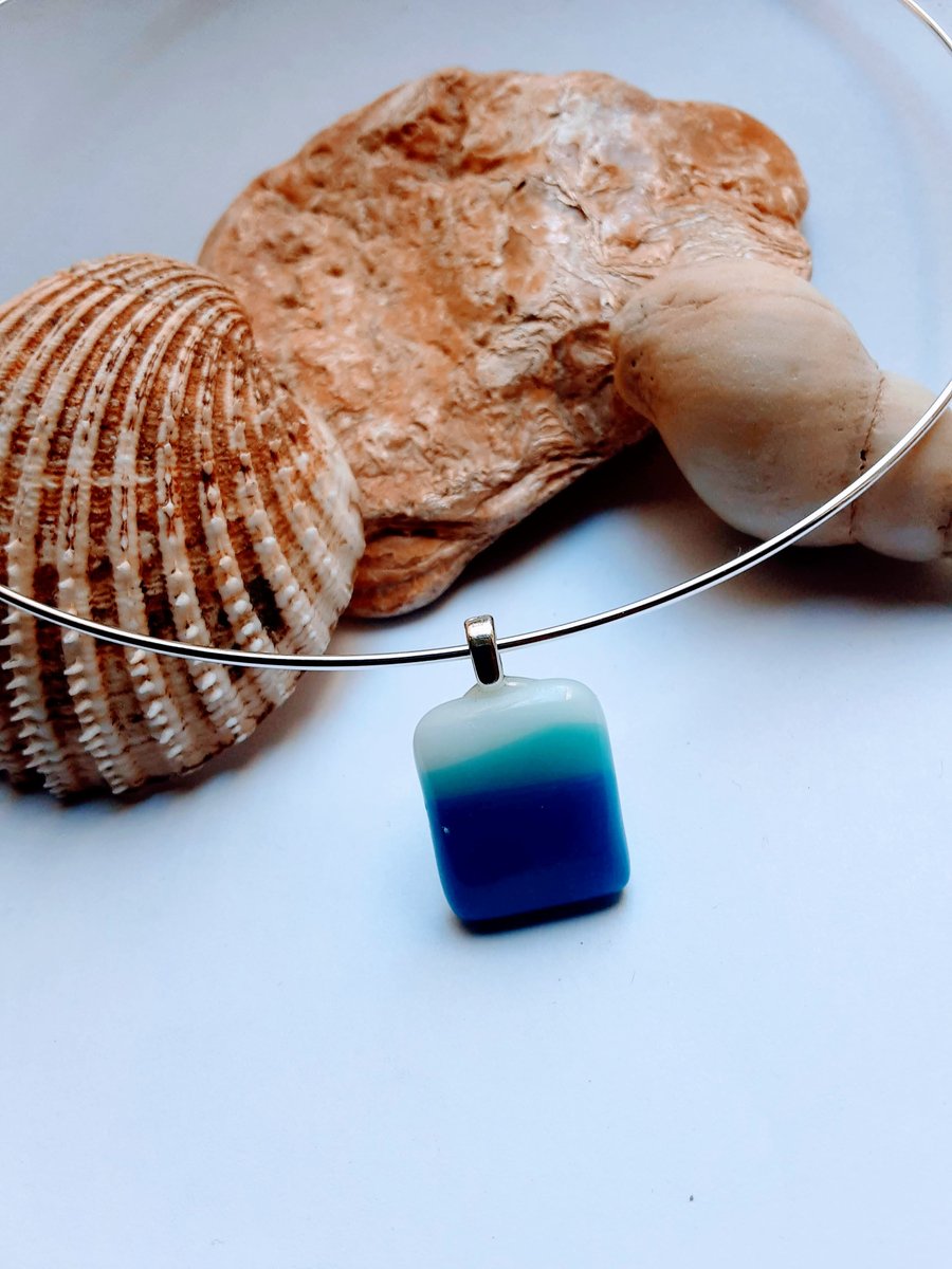 Fused Glass Pendant 