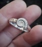 Ammonite ring size W - Image 1