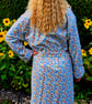 Handmade Liberty of London Lantana Dressing Gown – Cosy Winter Robe in Floral - Image 5