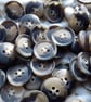 Italian Polyester Horn buttons in 3 colours, 2 sizes 18mm 23mm - Image 4
