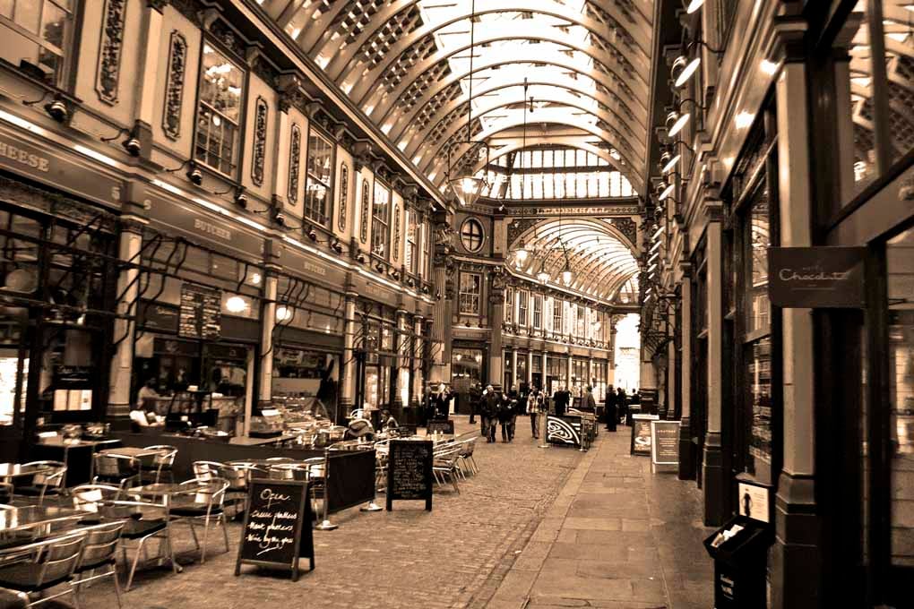 Leadenhall Market City of London England Photograph Print