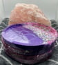 Amethyst Stardust Resin Coaster set - Image 2