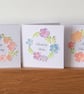 Floral Design Birthday Cards (Pack of 5) Bundle 2