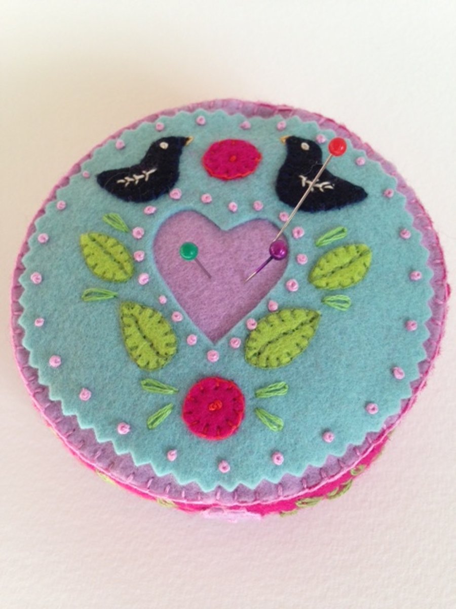 Folk art  pincushion