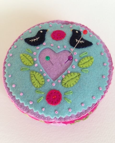 Folk art  pincushion
