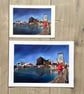Canning Dock Liverpool Art Print - Original Fine Art - A5 or A4 - Image 2