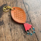 Fish Pouch Keyring Bag Charm