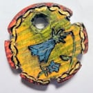 bluebell pendant or keyring totem